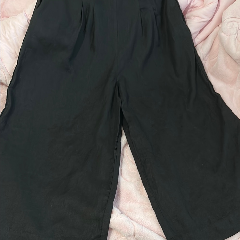 Madewell Black Sleeveless romper - Picture 9 of 10
